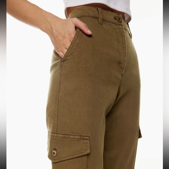 NWT - Aritzia - Wilfred Free - Modern Cargo - Shitake - Size 2 - Picture 11 of 15